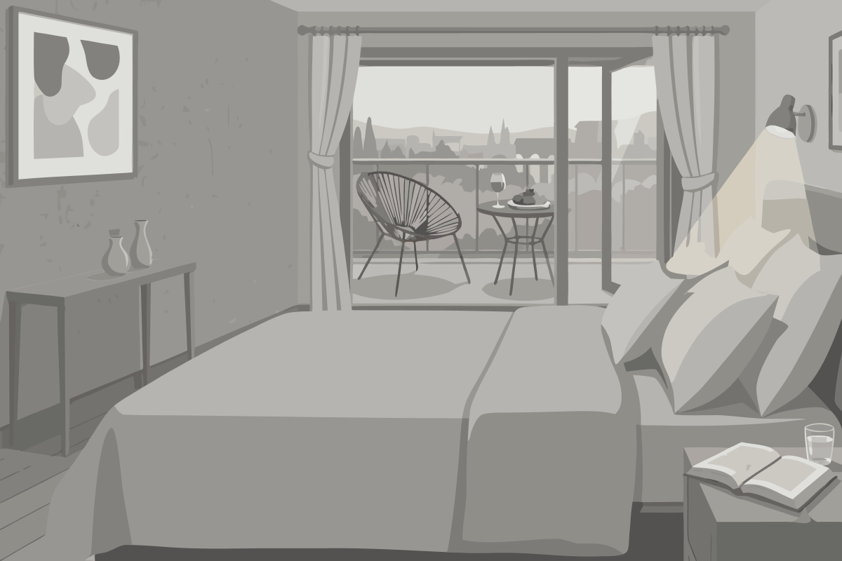 Bunk Bed in Female Dormitory Room